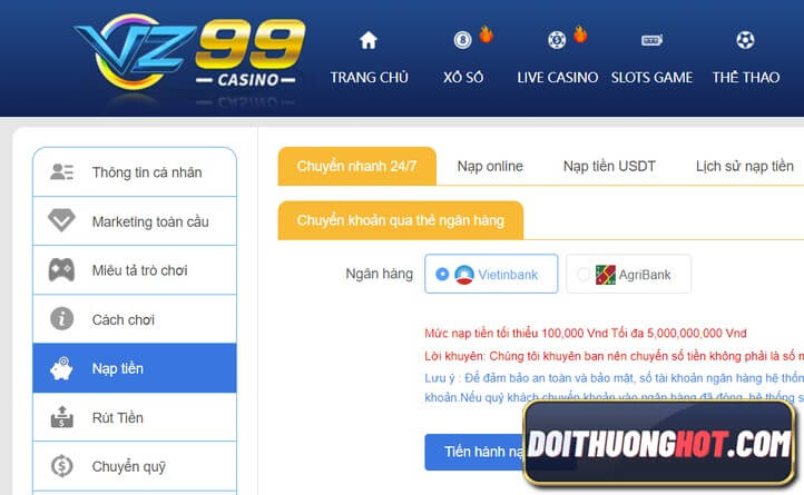 Thực hư chuyện Nhà cái VZ99 tặng 120k Big Sale như thế nào? Đánh giá chi tiết cùng kênh Đổi Thưởng Hot và tải VZ99 đăng nhập ngay hôm nay!