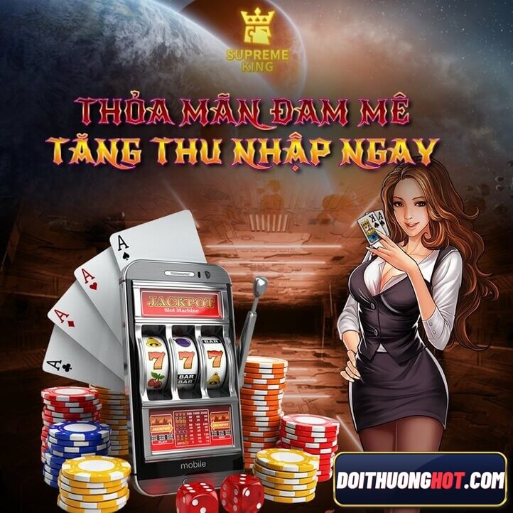 Supreme King Games là cổng game bài đang cực kì Hot trong thời gian gần đây. Cùng Đổi Thưởng Hot đánh giá xem Supreme King có gì hay nhé!