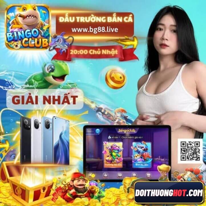 Bingo Club đang là cổng game bắn cá hot nhất hiện nay. Cùng Đổi Thưởng Hot tìm hiểu có gì hay tại Bingo Club và link tải game trùm Bingo Club ở đâu nhé.