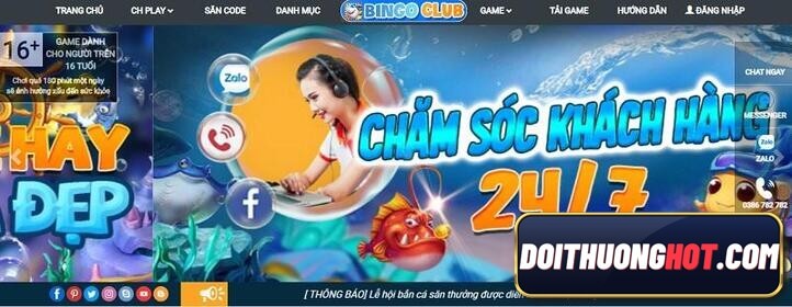 Bingo Club đang là cổng game bắn cá hot nhất hiện nay. Cùng Đổi Thưởng Hot tìm hiểu có gì hay tại Bingo Club và link tải game trùm Bingo Club ở đâu nhé.