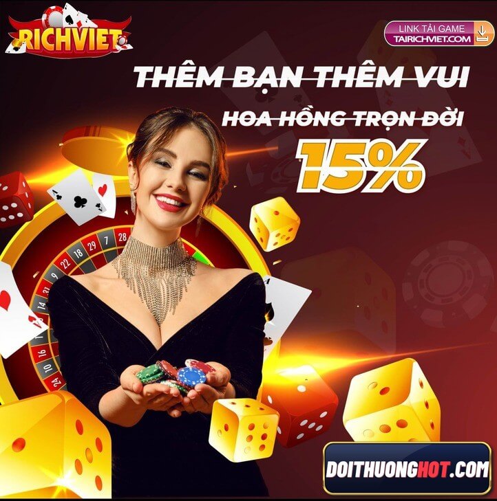 RichViet là cổng game bài đầy tiềm năng giải trí cho anh em. Cùng kênh Đổi Thưởng Hot đánh giá nhà cái RichViet đổi thưởng, và link tải RichViet apk mới nhất.