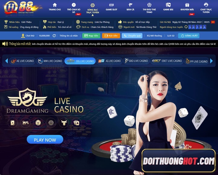 Game QH88 là gì? QH88 đăng nhập ra sao? link tải app QH88 ở đâu? Khuyến mãi QH88 tặng 100k là có thật? Hãy cùng kênh Đổi Thưởng Hot tìm hiểu sự thật!