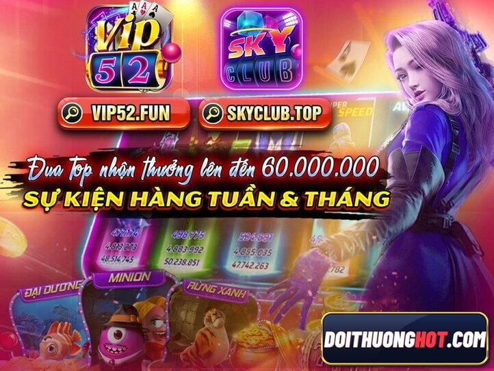 Skyclub Top là cổng game bài xanh chín tốt nhất hiện nay. Vậy game Skyclub có gì? cách nạp tiền Skyclub ra sao? Hãy cùng kênh Đổi Thưởng Hot đánh giá chi tiết.