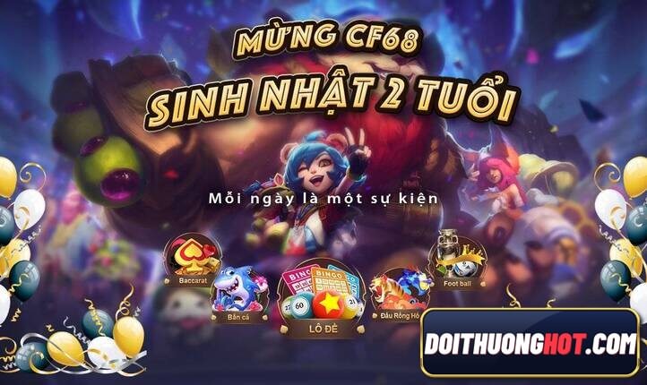 Gift Code Cf68 là mã quà tặng của nhà cái cf68. vin với nhiều mệnh giá hấp dẫn. Cùng kênh Đổi Thưởng Hot tìm hiểu cách nhập Code Cf68  như thế nào nhé!