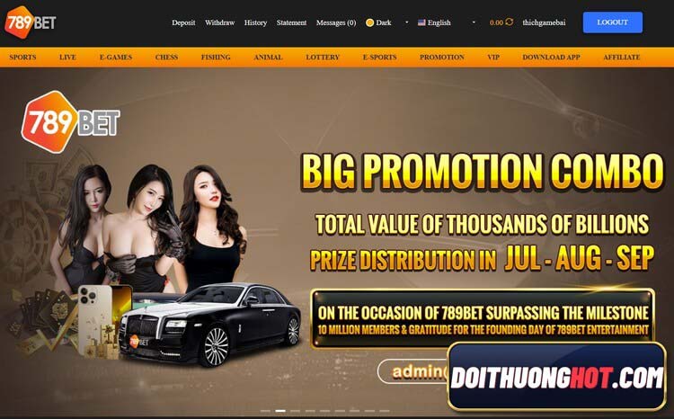 789Bet vip là nhà cái bóng đá cực Hot hiện nay. Cùng Đổi Thưởng Hot đánh giá và tìm link 789Bet Asia mới nhất và cách 789bet.com đăng nhập thế nào!