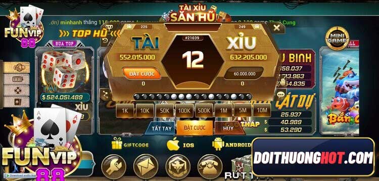 Funvip88 là cổng game bài giải trí ăn tiền khá hay hiện nay. Cùng Đổi Thưởng Hot tìm hiểu xem funvip88 đổi thưởng có gì? funvip88 đá gà có hay như đồn thổi?