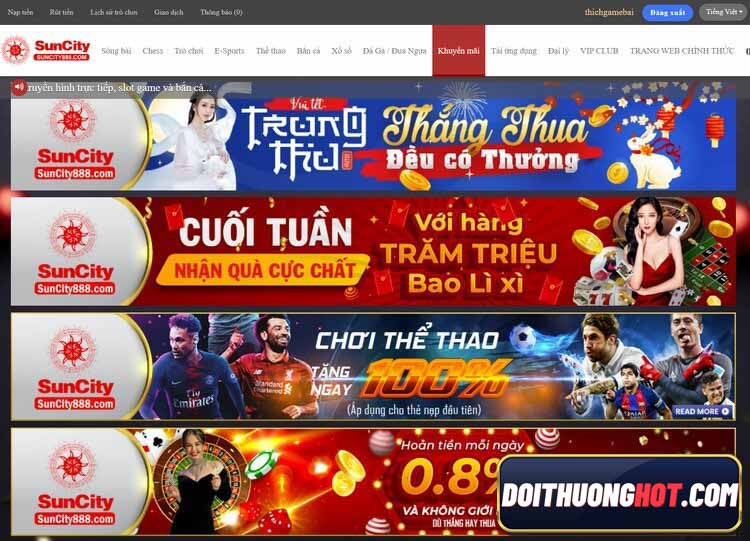 Suncity 888 là nhà cái bóng đá rất được ưa chuộng hiện nay. Cùng tìm hiểu xem sun city weather có gì hay? Link tải game Suncity apk mới nhất.