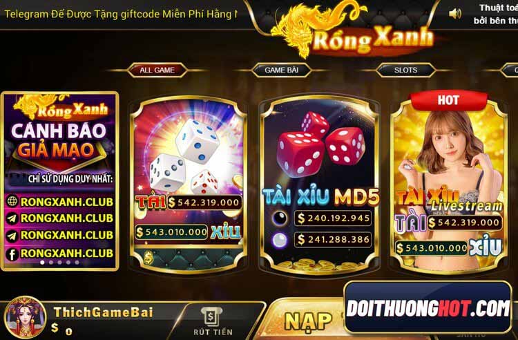 RongXanh Club là cổng game bài mới nổi khá uy tín hiện nay. Vậy game rồng xanh có gì hay? Link tải rong xanh tv ở đâu? Hãy cùng kênh Đổi Thưởng Hot làm rõ!