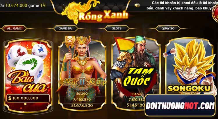 RongXanh Club là cổng game bài mới nổi khá uy tín hiện nay. Vậy game rồng xanh có gì hay? Link tải rong xanh tv ở đâu? Hãy cùng kênh Đổi Thưởng Hot làm rõ!