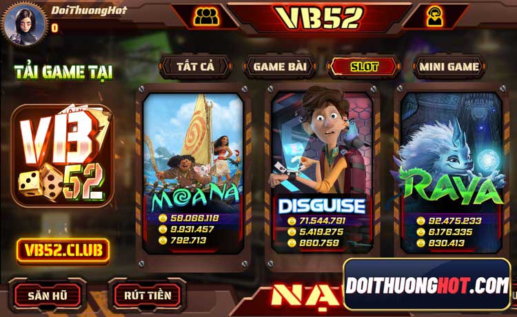 VB52 Vip là cổng game bài mang nhiều nét tương đồng với B52 club huyền thoại. Liệu đây có cùng là 1 nhà phát hành? Cùng kênh Đổi Thưởng Hot làm rõ!