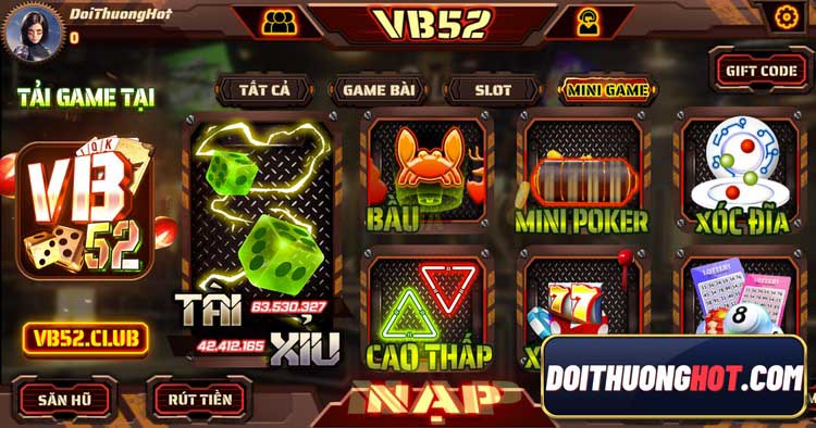 VB52 Vip là cổng game bài mang nhiều nét tương đồng với B52 club huyền thoại. Liệu đây có cùng là 1 nhà phát hành? Cùng kênh Đổi Thưởng Hot làm rõ!