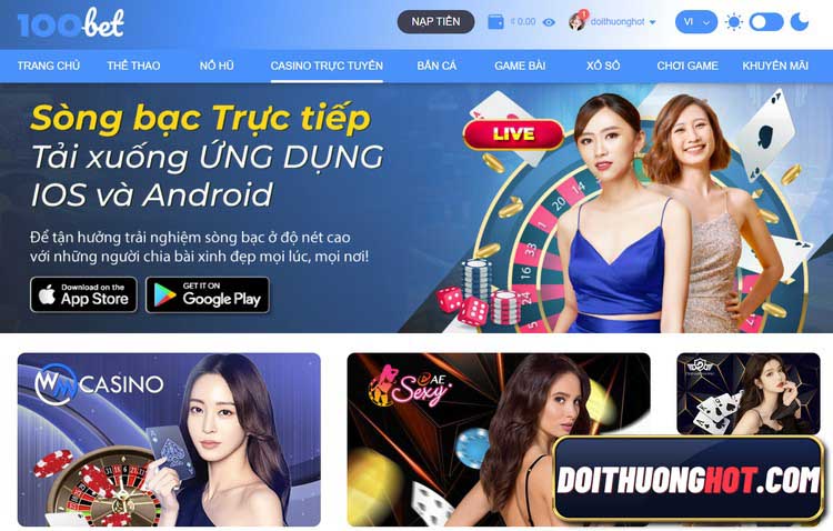 100bet là gì? 100bet casino có lừa đảo không? Mùa WC sắp tới liệu 100bet bóng đá có đủ kèo các trận? Hãy cùng kênh Đổi Thưởng Hot làm rõ những điều này!