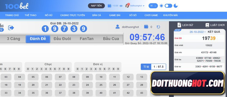 100bet là gì? 100bet casino có lừa đảo không? Mùa WC sắp tới liệu 100bet bóng đá có đủ kèo các trận? Hãy cùng kênh Đổi Thưởng Hot làm rõ những điều này!