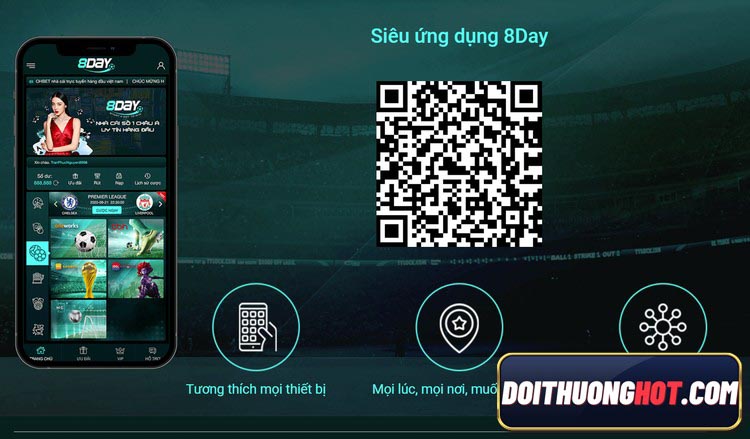 8day bet là nhà cái bóng đá khá nổi tiếng hiện nay. Cùng kênh Đổi Thưởng Hot đánh giá 8dayvn & tìm link tải 8day mới nhất. Liệu tải game 8day có dễ dàng? 