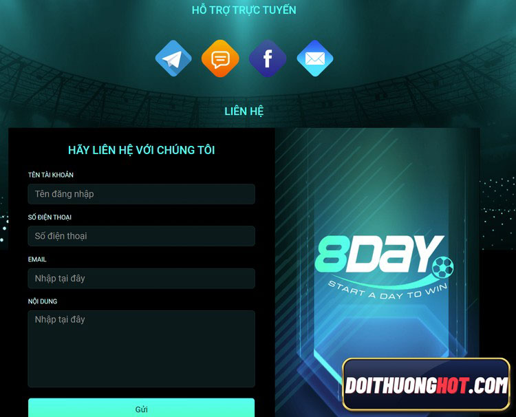 8day bet là nhà cái bóng đá khá nổi tiếng hiện nay. Cùng kênh Đổi Thưởng Hot đánh giá 8dayvn & tìm link tải 8day mới nhất. Liệu tải game 8day có dễ dàng? 