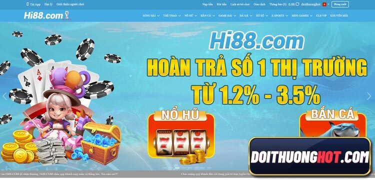 Hi88 - Hi88vip là nhà cái bóng đá lực rất mạnh. Với nhiều ưu điểm, Hi888 đã khiến nhiều AE thích thú. Cùng đánh giá và tìm link tải Hi88 - hi88vip8 mới nhất!