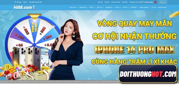 Hi88 - Hi88vip là nhà cái bóng đá lực rất mạnh. Với nhiều ưu điểm, Hi888 đã khiến nhiều AE thích thú. Cùng đánh giá và tìm link tải Hi88 - hi88vip8 mới nhất!