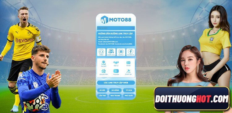 Moto88 sòng bài trực tuyến là nhà cái bóng đá khá uy tín hiện nay. Cùng Đổi Thưởng Hot đánh giá game Moto880 - Moto888 xem có gì? Link tải mới nhất ở đâu?