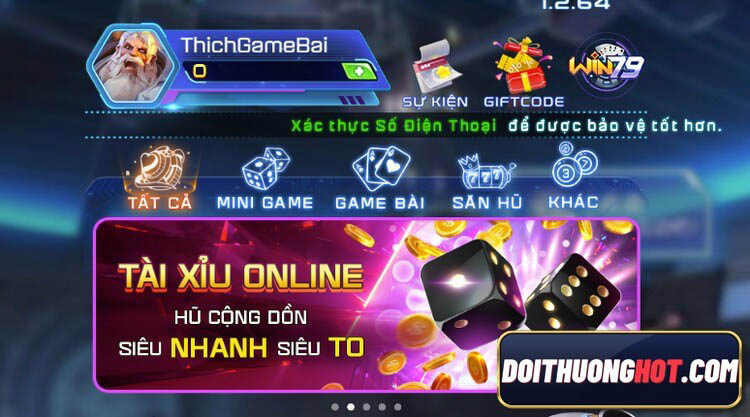 Win79 là cổng game bài mới ra mắt với phong cách hiện đại, trẻ trung. Cùng kênh Đổi Thưởng Hot đánh giá chi tiết nhà cái win 79 xem có trò gì hay nhé!