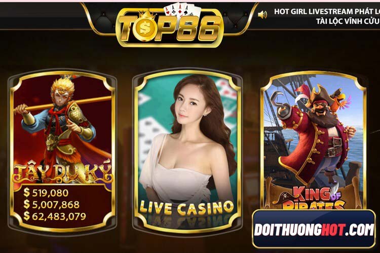 Top86 là cổng game bài có khá nhiều trò chơi mới lạ. Cùng kênh Đổi Thưởng Hot đánh giá chi tiết Top86 Fun xem có gì? Link ttải op 86 club ở đâu uy tín?