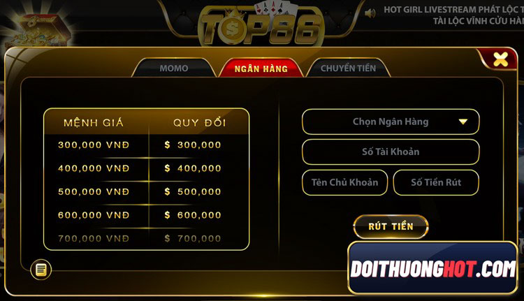 Top86 là cổng game bài có khá nhiều trò chơi mới lạ. Cùng kênh Đổi Thưởng Hot đánh giá chi tiết Top86 Fun xem có gì? Link ttải op 86 club ở đâu uy tín?