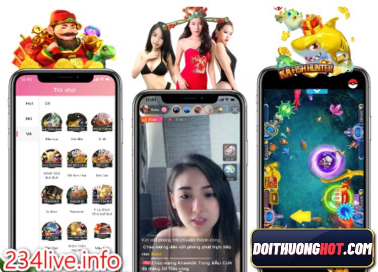 234live app là nhà cái tổng hợp, vừa chơi bài vừa ngắm gái. Vậy trải nghiệm 234 live thế nào? tải 234 live ở đâu? Hãy cùng Đổi Thưởng Hot đánh giá chi tiết!