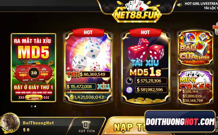 Net88 Vin là cổng game bài với đồ họa đẹp mắt, nhiều tính năng hay. Cùng kênh Đổi Thưởng Hot đánh giá chi tiết và tìm link tải Net88 Fun mới nhất nhé. 