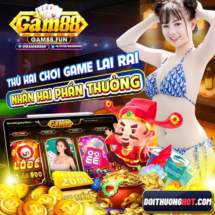 Gam88 Club - sân chơi đổi thưởng đầy mới lạ cho anh em. Vậy Gam88vin - Gam88vip có điều gì đặc sắc? Tải gam88 ở đâu không chặn? Hãy cùng phân tích !