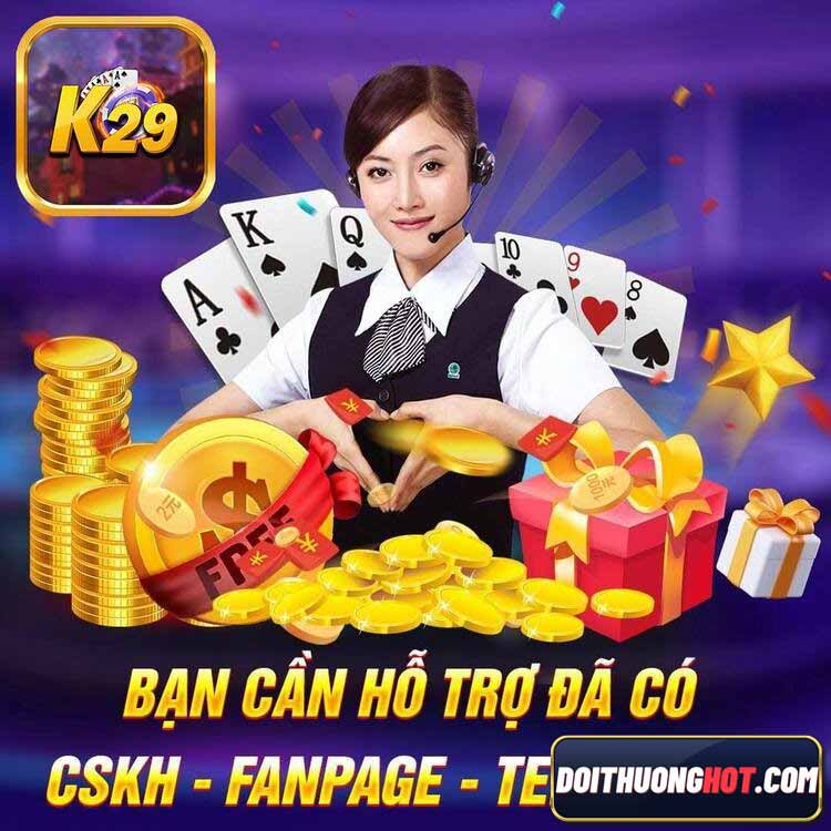 Huyền thoại K29 club đã trở lại phục vụ anh em chơi game bài. Vậy K29 là gì? Link tải K29 club apk ở đâu? Hãy cùng kênh Đổi Thưởng Hot phân tích làm rõ!