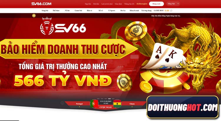 SV66 là nhà cái casino với nét đặc trưng khá rõ. Với nhiều cổng game bài cá cược được tích hợp, SV66 Club tự tin mang đến sân chơi mới lạ cho anh em. 