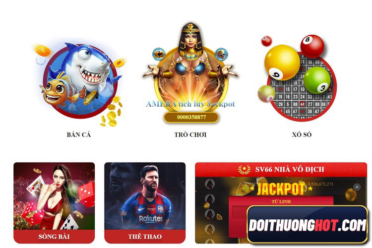 SV66 là nhà cái casino với nét đặc trưng khá rõ. Với nhiều cổng game bài cá cược được tích hợp, SV66 Club tự tin mang đến sân chơi mới lạ cho anh em. 