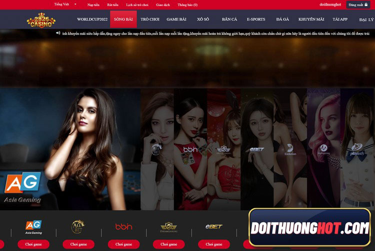 2826 casino là nhà cái bóng đá với sự hỗ trợ, liên kết từ nhiều nguồn uy tín. Cùng kênh Đổi Thưởng Hot đánh giá và tìm link tải 2826 casino mới nhất.