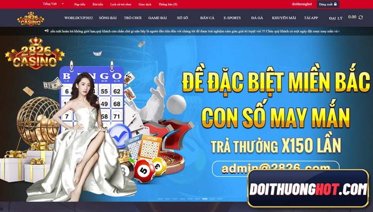 2826 casino là nhà cái bóng đá với sự hỗ trợ, liên kết từ nhiều nguồn uy tín. Cùng kênh Đổi Thưởng Hot đánh giá và tìm link tải 2826 casino mới nhất.