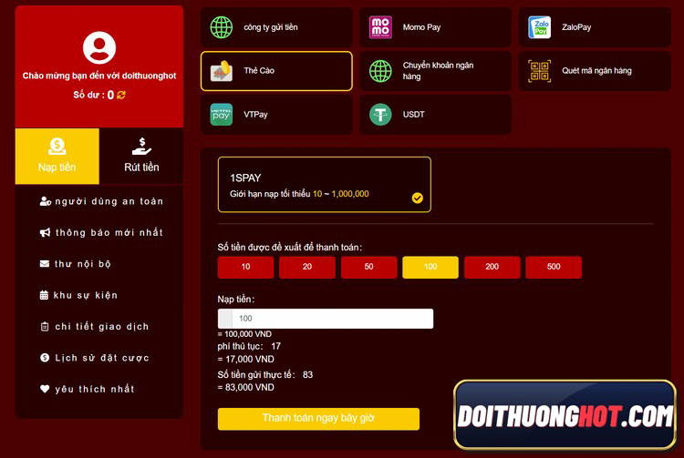 88 Online Casino là nhà cái bóng đá rất thịnh hành hiện nay. Vậy game 88 online có gì? Link tải 88online mới nhất ở đâu? Hãy tìm hiểu cùng kênh Đổi Thưởng Hot!