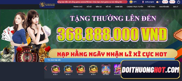 Nhà cái Corona 789 casino là tên tuổi còn khá mới mẻ tại thị trường Việt Nam. Tuy vậy vẫn có những nét mới, nhiều ưu đãi khủng tại Corona789. Hãy cùng tìm hiểu!