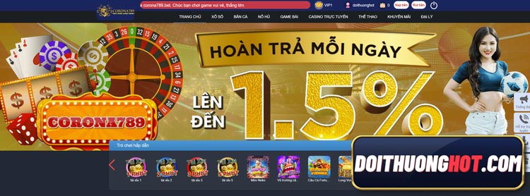 Nhà cái Corona 789 casino là tên tuổi còn khá mới mẻ tại thị trường Việt Nam. Tuy vậy vẫn có những nét mới, nhiều ưu đãi khủng tại Corona789. Hãy cùng tìm hiểu!