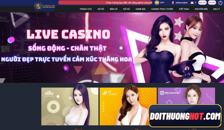 Nhà cái Corona 789 casino là tên tuổi còn khá mới mẻ tại thị trường Việt Nam. Tuy vậy vẫn có những nét mới, nhiều ưu đãi khủng tại Corona789. Hãy cùng tìm hiểu!