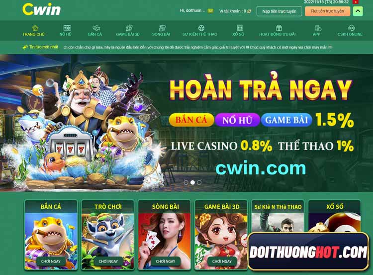 Cwin là gì? Liệu nhà cái Cwin có uy tín như lời đồn? Nạp rút tại Cwin thế nào? Link tải Cwin ở đâu? Hãy cùng kênh Đổi Thưởng Hot phân tích chi tiết!