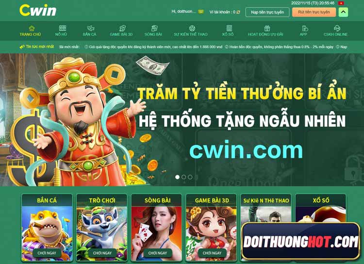 Cwin là gì? Liệu nhà cái Cwin có uy tín như lời đồn? Nạp rút tại Cwin thế nào? Link tải Cwin ở đâu? Hãy cùng kênh Đổi Thưởng Hot phân tích chi tiết!