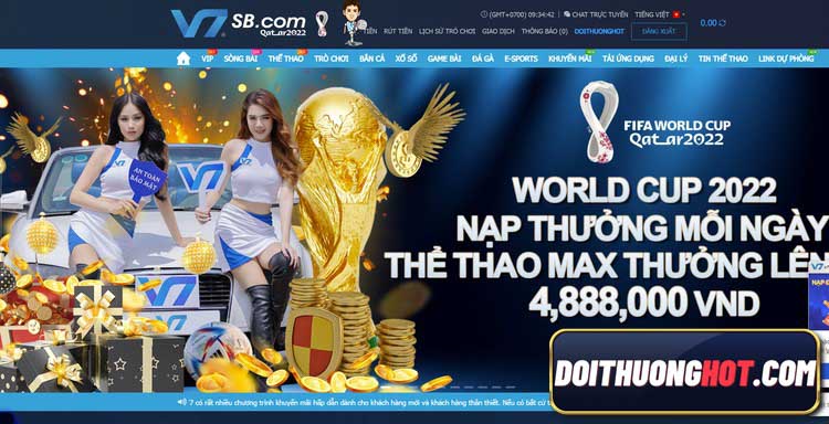 V7sb Com là nhà cái thể thao với số lượng game siêu khủng. Cùng kênh Đổi Thưởng Hot đánh giá chi tiết V7 Club và tìm link tải v7 Casino mới nhất.