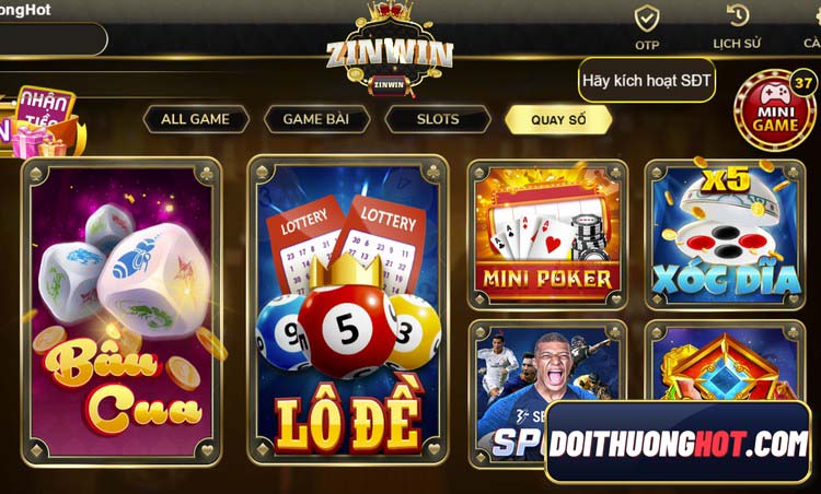 ZinWin Club là sân chơi giải trí đánh bạc mới nổi gần đây. Liệu game có chơi mượt mà? Hay nạp rút có gì bất tiện? Hãy cùng Đổi Thưởng Hot khám phá!