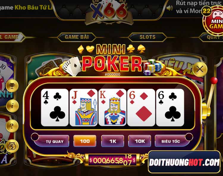 X66 Club là cổng game bài mới ra mắt với chất lượng rất cao. Cùng kênh Đổi Thưởng Hot đánh giá chi tiết game này và tìm link tải X66 mới nhất.