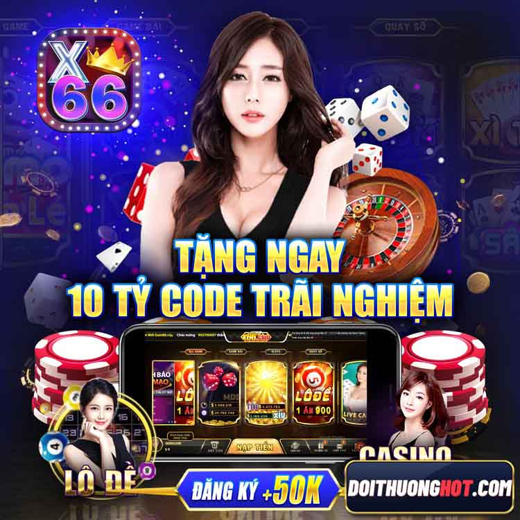 X66 Club là cổng game bài mới ra mắt với chất lượng rất cao. Cùng kênh Đổi Thưởng Hot đánh giá chi tiết game này và tìm link tải X66 mới nhất.