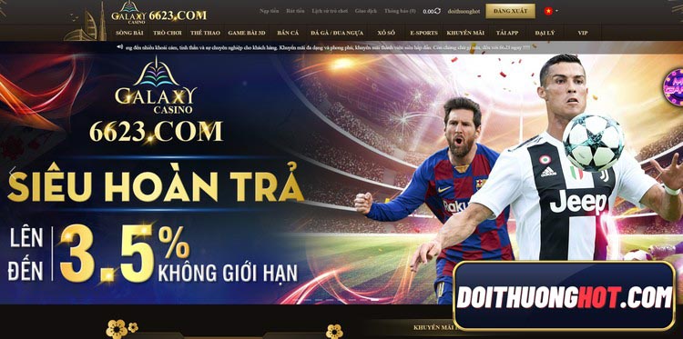 Nhà cái Galaxy6623 là nơi nhiều anh em tin tưởng để Bet Bóng. Vậy thông tin galaxy6623 lừa đảo liệu có thật hay không? Hãy cùng kênh Đổi Thưởng Hot làm rõ!