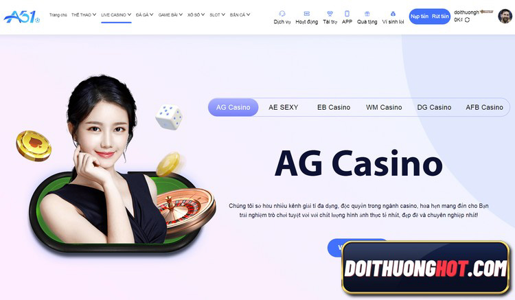 A51 Club là sàn Casino với rất nhiều bộ môn mà Bet thủ yêu thích. Vậy cùng Đổi Thưởng Hot đánh giá xem club 51 - a51 reviews xem có gì đặc sắc không nhé!