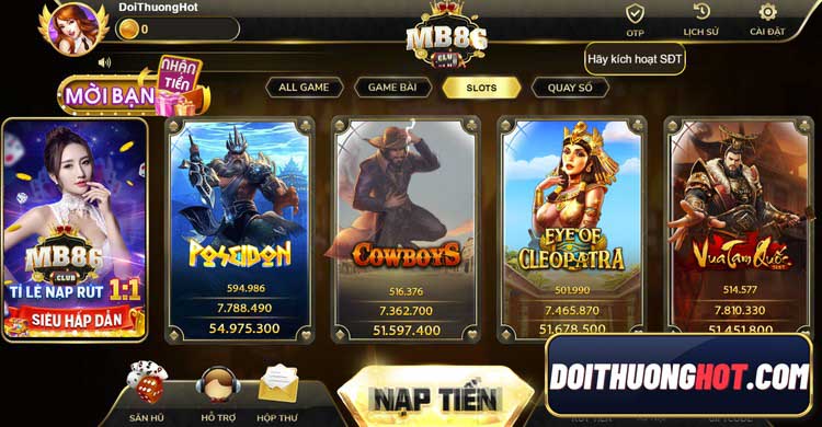 MB86 Club là cổng game bài đổi thưởng với chất lượng đồ họa cực kì cao. Cùng kênh Đổi Thưởng Hot khám phá sân chơi giải trí bom tấn trong 2023 này!