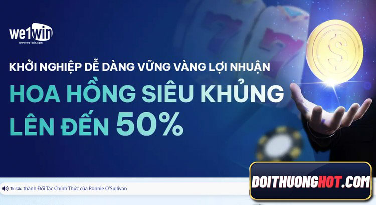 We1win: Big Bookie | Kiếm Tiền Cá Độ Chưa Bao Giờ Dễ Đến Thế