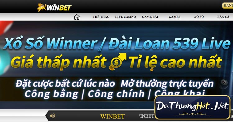 Tại Winbet - Winbet88 bạn sẽ tìm thấy mọi thứ bạn cần để cá cược trực tuyến một cách dễ dàng và an toàn. Hãy truy cập ngay Winbet66 để có cơ hội thắng lớn!