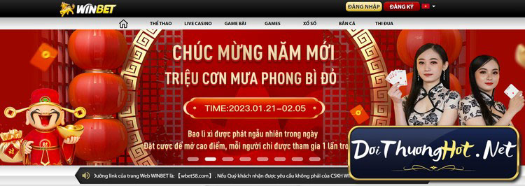 Tại Winbet - Winbet88 bạn sẽ tìm thấy mọi thứ bạn cần để cá cược trực tuyến một cách dễ dàng và an toàn. Hãy truy cập ngay Winbet66 để có cơ hội thắng lớn!