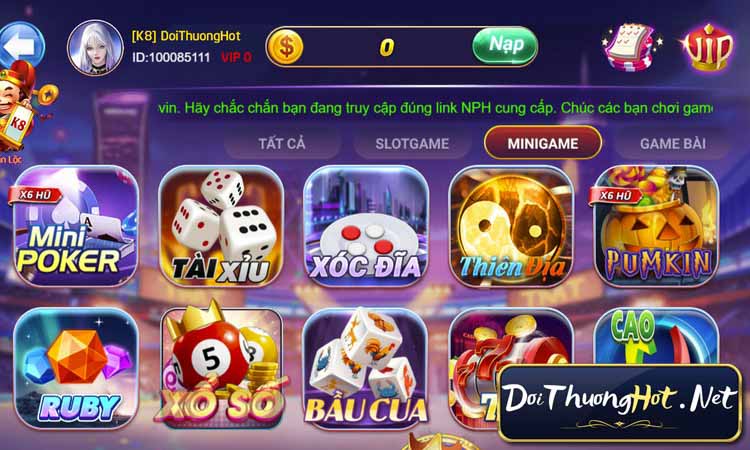 Chúng tôi chọn K8vin Club là cổng game được đánh giá trên cổng tin tức Đổi Thưởng Hot, vì đây là sân chơi uy tín và được kỳ vọng cao. Hãy cùng xem nó có gì?